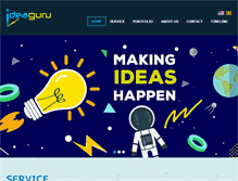 Tablet Screenshot of ideaguru.vn